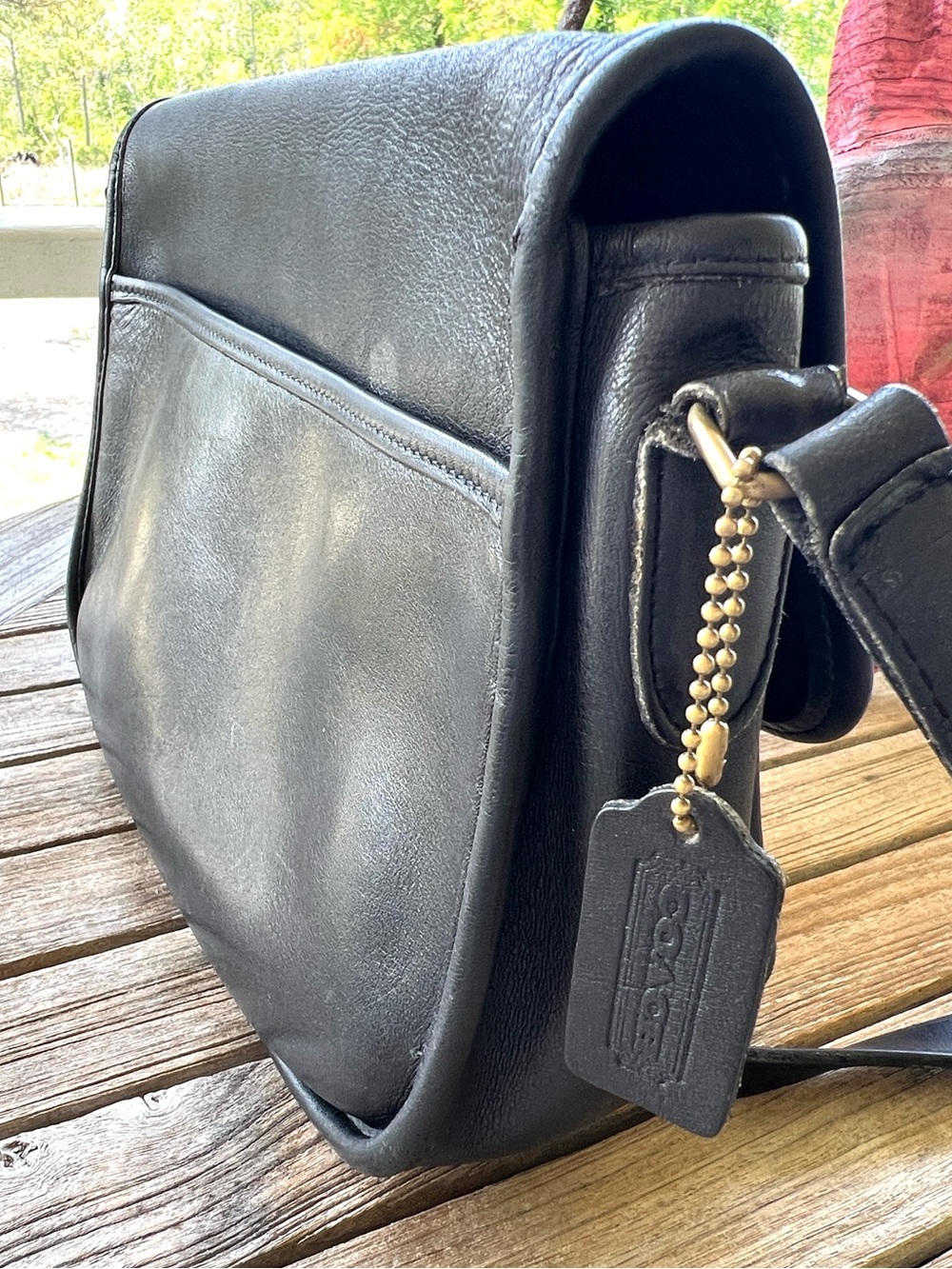 Vintage Retro Pre-1994 Coach Black City Bag style number 9790 - Picture 5 of 13
